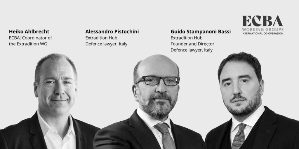 ECBA Extradition webinar 4 September 2026, 4pm CET